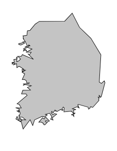 한국 지도